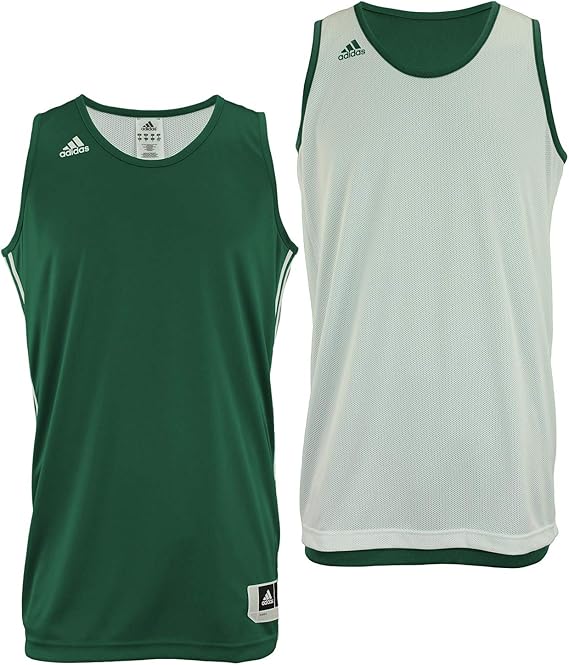 Adidas Mens Reversible Basketball Practice Jersey Clothing
