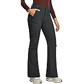 IUGA Women's Snow Ski Pants Thermal Fleece Lined Pants Waterproof Softshell Insulated Snowboarding Winter Hiking Outdoor