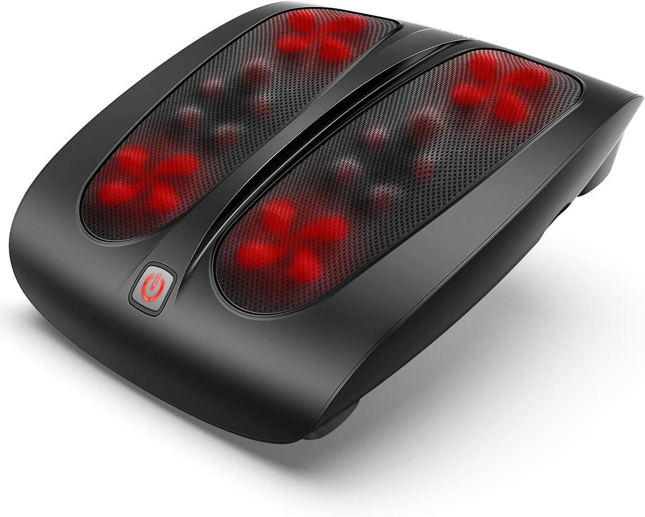 ATMOKO Foot Massager Shiatsu with Heat, Electric Foot Massager Machine for Plantar Fasciitis, 26 Kneading Massage Heads, Soothing Massage for Foot Pain Relief, Blood Circulation, and Muscle Recovery