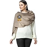 PASHWRAP 100% Himalayan Cashmere Wrap | Lightweight Cashmere Scarf | Ultra Thin Kashmiri Pashmina Shawl | Ideal For Travel