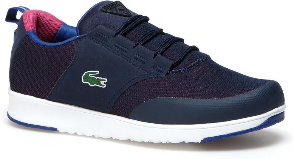 Lacoste , Baskets Mode pour Femme Bleu Bleu Bleu Bleu, Amazon.fr