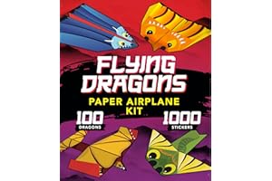 Flying Dragons Paper Airplane Kit