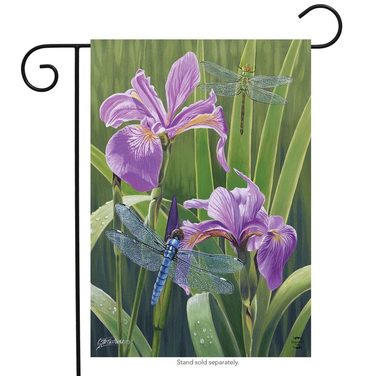 Best Garden Flag With Dragonfly