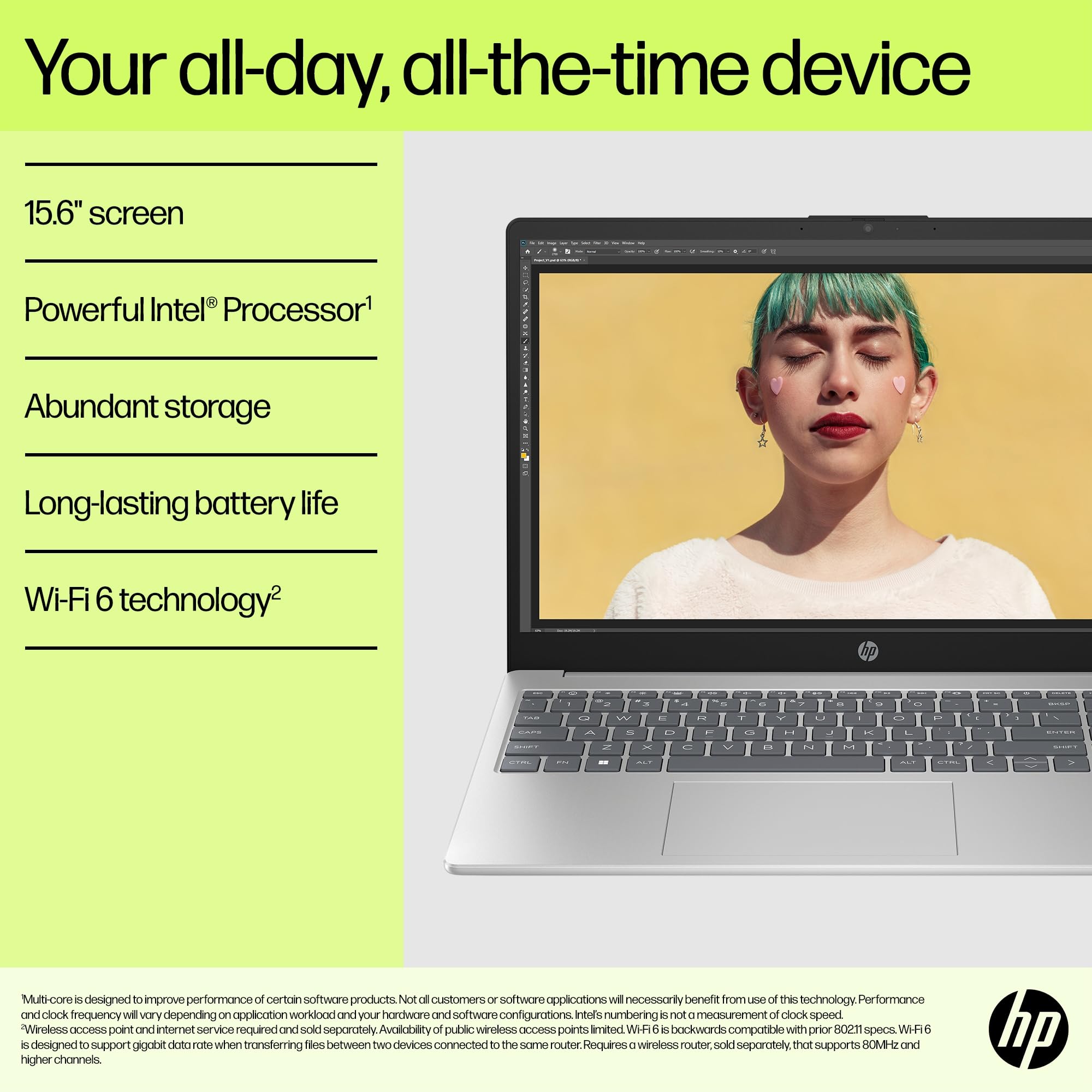 HP Laptop Computer 15.6