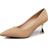 VenusCelia Women's Golden-Sun Pump Stiletto Heel Shoe
