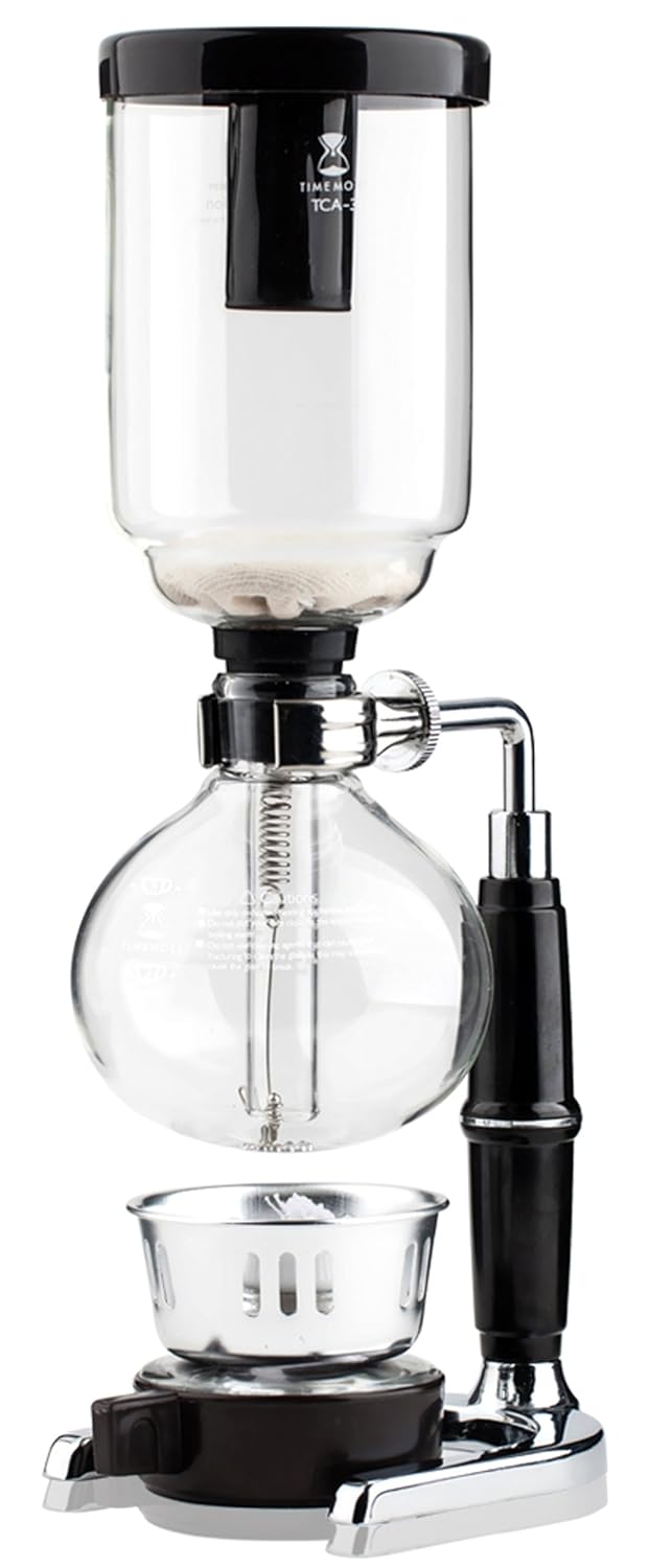 TIMEMORE Glass Tabletop Siphon (Syphon) Coffee Maker, 5 Cup Amazon.co