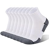 COOVAN 8 Pairs Men's Ankle Athletic Socks Quarter