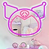 Karc Anime Neon Sign Wall Decor Cute Light Up Signs Dimmable Led Neon Signs for Girls Boys Room Bedroom Personalized Birthday Christmas Gift