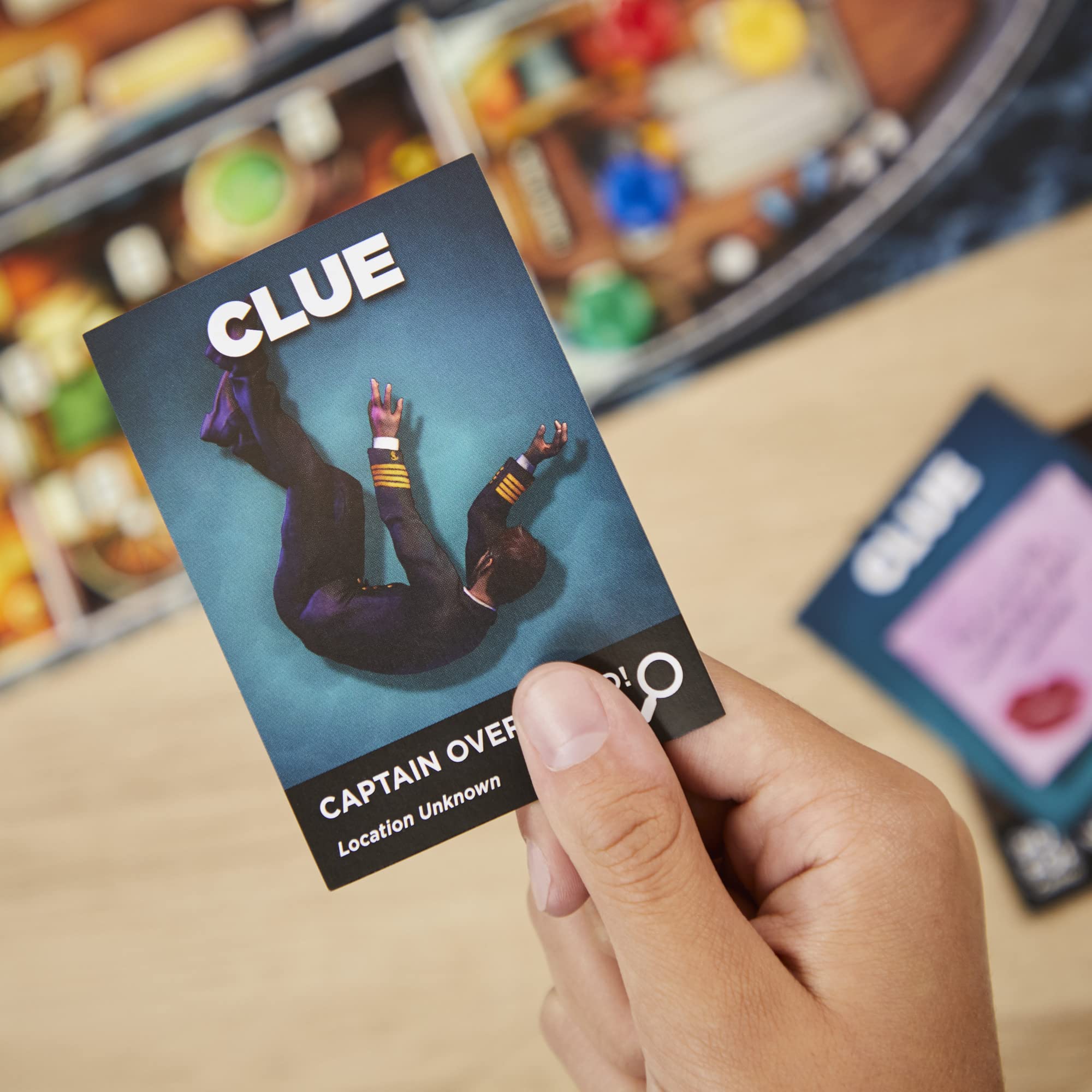 Hasbro Gaming Clue Board Game Sabotage on The High Seas, Escape Room Game, Murder Mystery Games, 1-6 Players, 10+ (Amazon Exclusive)