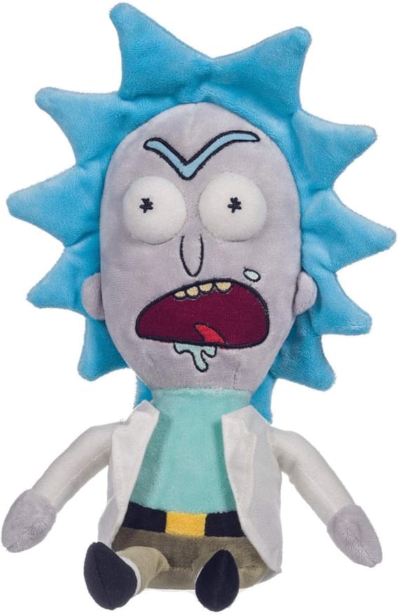 Adult Swim 12" Rick & Morty Screaming Rick Soft Plush Toy Amazon.co.uk