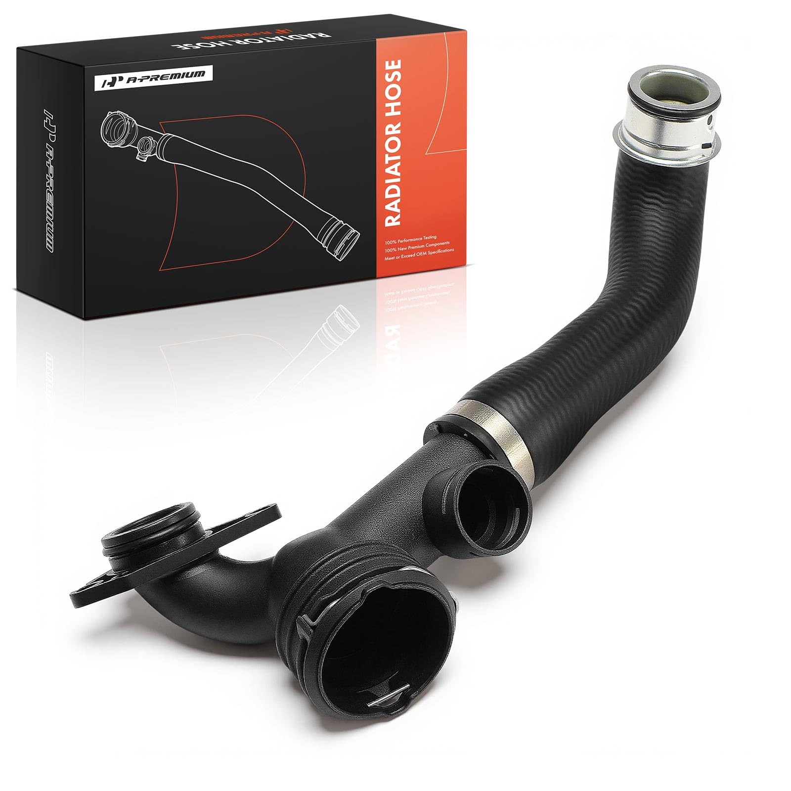 Photo 1 of *USED/DIRTY* A-Premium Left Radiator Coolant Hose Compatible with Porsche Panamera 2010-2016