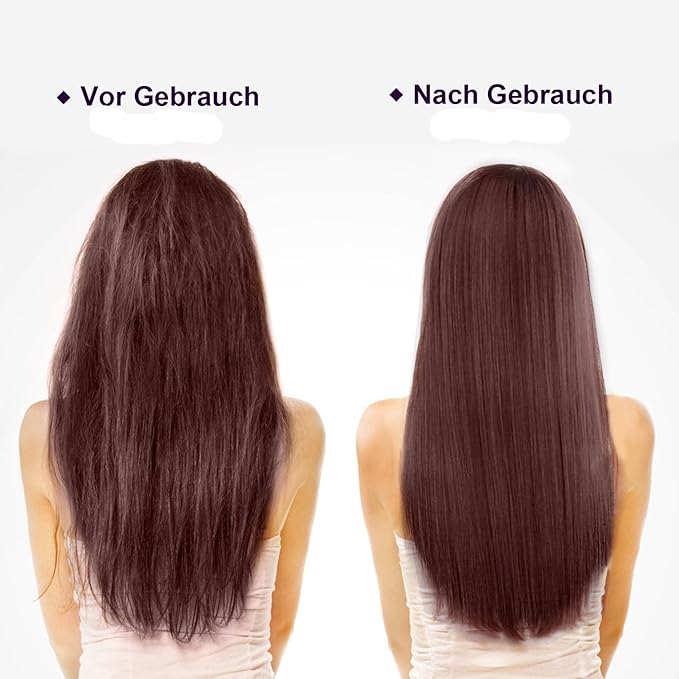 haare glatt fohnen auf englisch