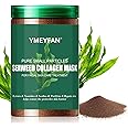 Pure Natural Seaweed Collagen Face Mask Powder, Fragrance-Free, Paraben-Free, Vegan Face Mask Skincare, Algae Seed Mask for Deep Hydrating Purify, Beauty Salon Spa Use for Jelly Mask (500G/17.6oz)