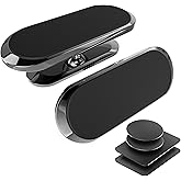 TT&C 2-Pack Magnetic Phone Mount for Car Dashboard - Super Strong N52 Cell Phone Holder (High-Bond Adhesive) - Compatible with Samsung Galaxy S25 S24 S23 Ultra, Pixel 9 & All Other Phones