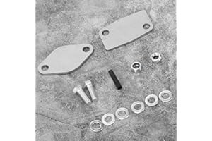 Tbest EGR Valve Blanking Block Performance Aluminum Delete Kit for Delica Pajero Shogun L400 L300 L200 2.8 4M40 .5 4D56 3. 4M