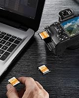 Ediloca 256GB SD Card UHS-I U3 V30 C10 95MB/s Read 90MB/s Write DSLR 4K view 8