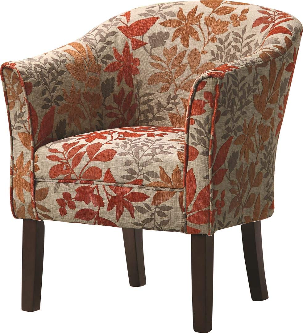 Upholstered Accent Chair Multi-Color 