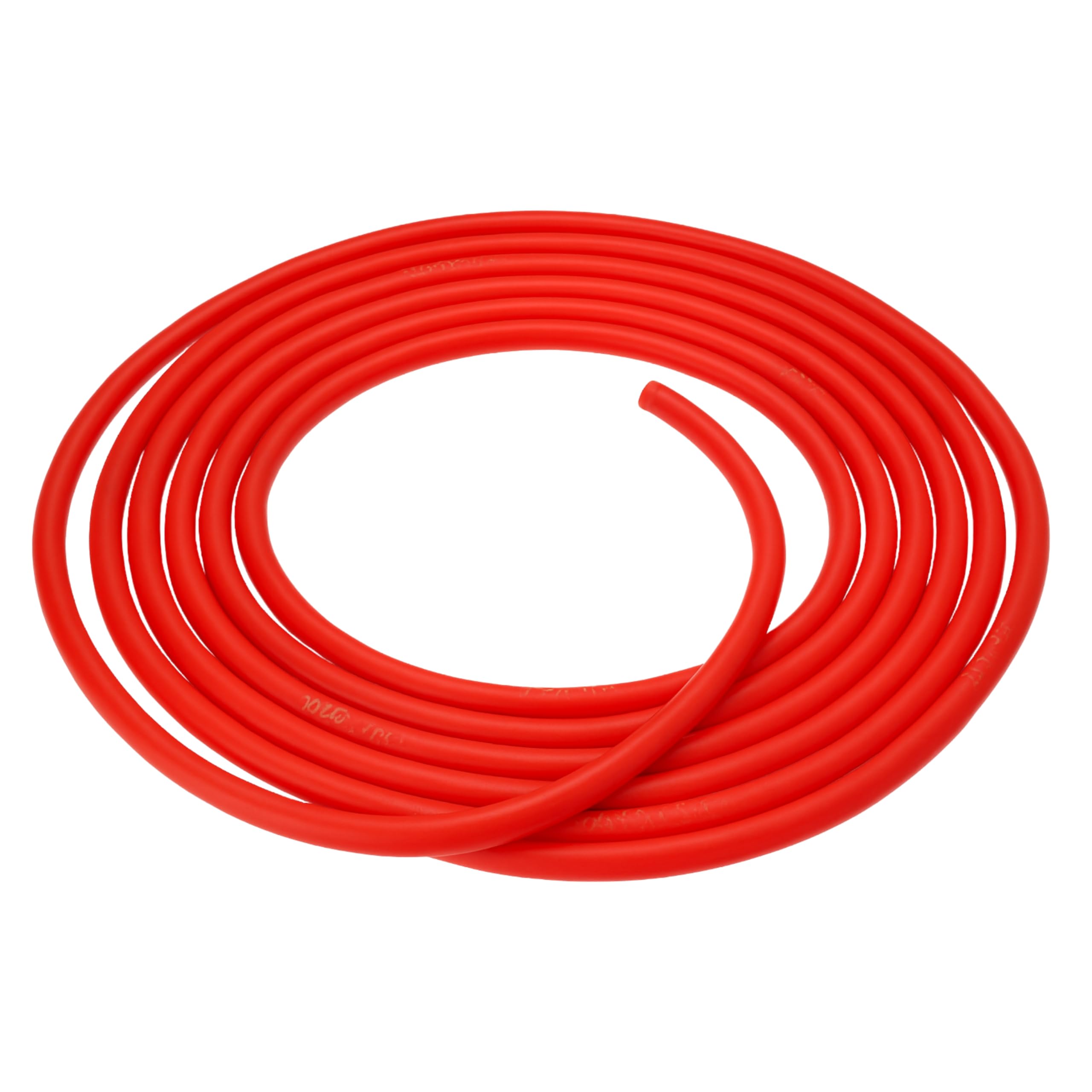 Thera-Band Latex Resistance Tube for Pilates, Home Gym, Rehab, Physical Therapy, & Fitness Equipment, Elastic Band, 7.5 Metre, Medium Red