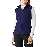 Outdoor Ventures Women's Polar Fleece Zip Vest Outerwear with Pockets,Warm Sleeveless Coat Vest for Fall & Winter