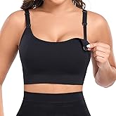 Angelhood Women's Non-Padded Minimizer Sports Nursing Bras Wirefree Full Coverage Large Bust Light Support Sport