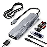 Miunruar USB C Hub Multiport Adapter with 4K@60Hz