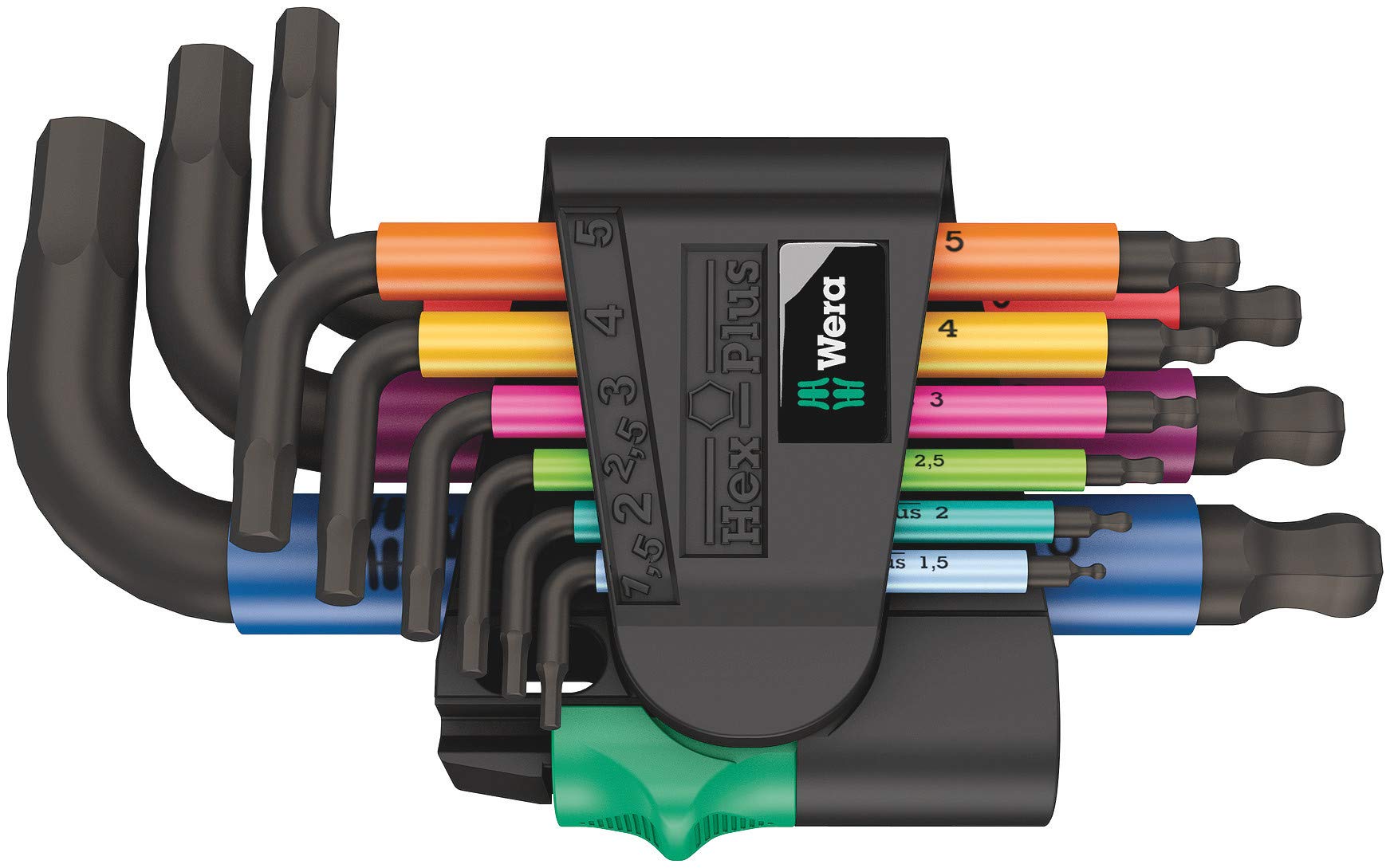 Wera 5133164001 950/9 Hex-Plus Multicolour 2 L-key