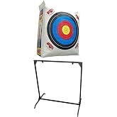Morrell Supreme Range NASP Adult Field Point Archery Bag Target and HME Products Bowhunting 30 Inch Practice Shooting Bag Target Stand