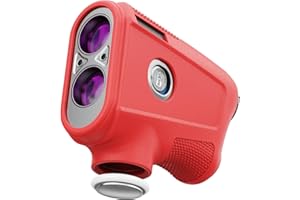 Silicone Case Compatible with Bushnell Tour Hybrid Laser Golf Rangefinder, Red, Protective Cover