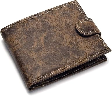 Download Men's wallet, Fashion Buckle Poor Men's Wallet Retro Male Coin Wallet Card Holder Business ...