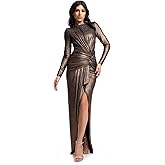 Dress The Population Womens Romera Shift Maxi Dress