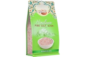 Handi Himaliyan Pink Salt Coarse 1KG Bag - Mineral Rich - Natural Flavour - Best for Cooking and Backing