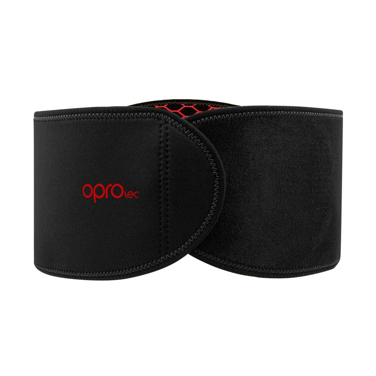 Opro OPROtec Back Support - Neoprene Back Brace for Lower Back Pain, Sciatica - Improve Stability and Protect From Further Injury, Suitable for Daily Use