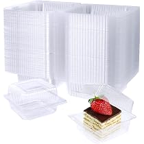 Amazon.com: Kraft Hinged Paper Container - Corrugated Clamshell To ...