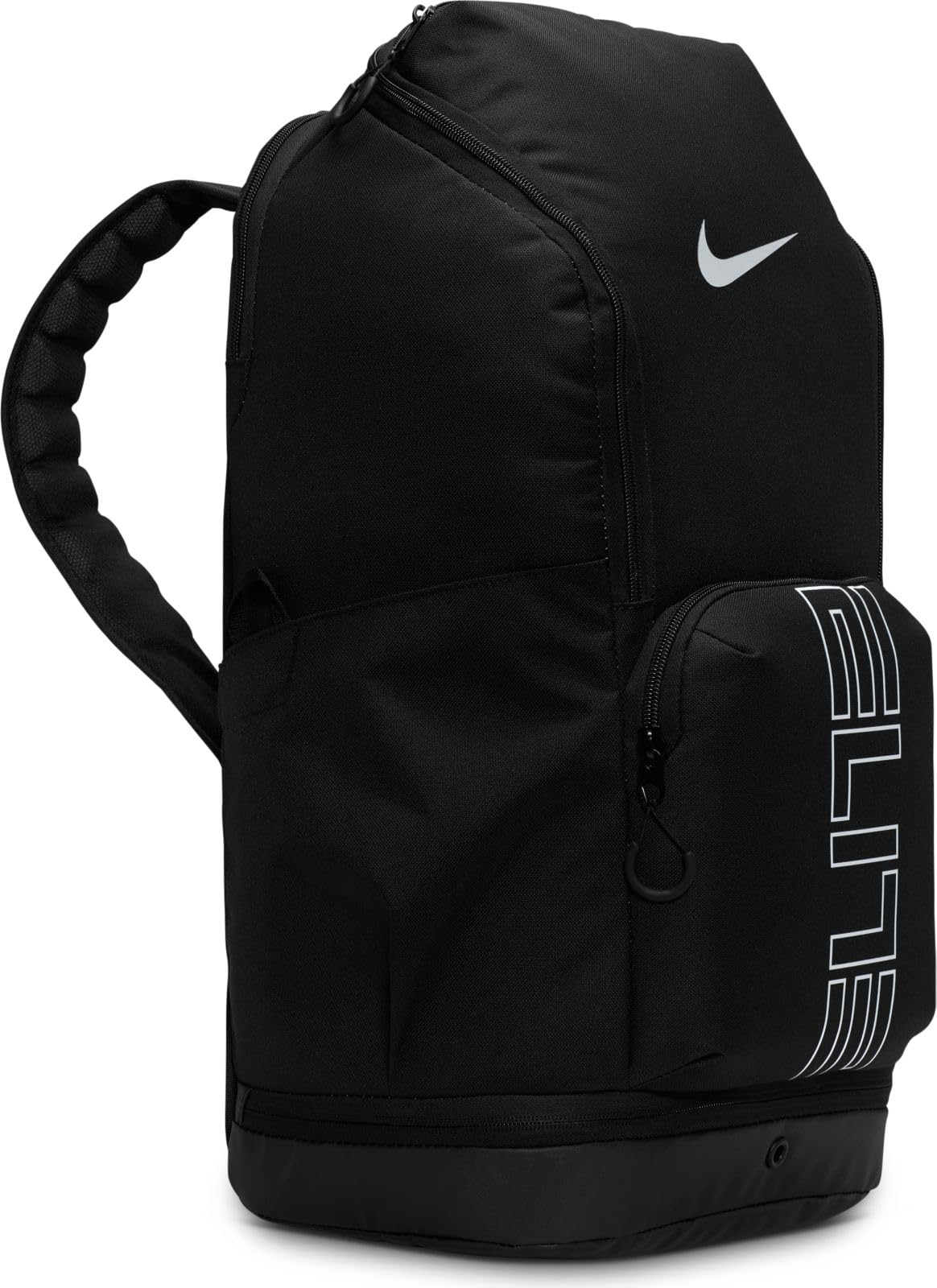 Nike Varsity Elite Backpack (32L), Black/Black/Metallic Silver, One Size