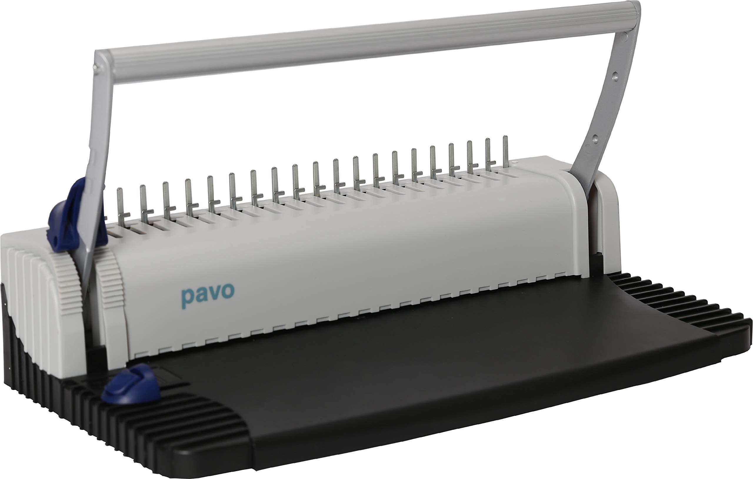 PAVO Smartmaster 2 Binding Machine Kit Includes 25x Covers and Combs - Silver/Black