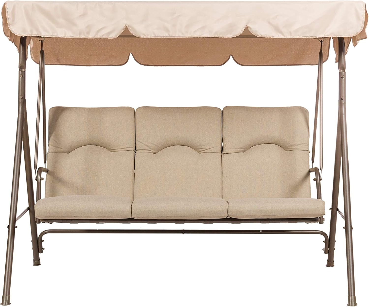 Royalcraft Amalfi Swing Bench, Brown – BigaMart
