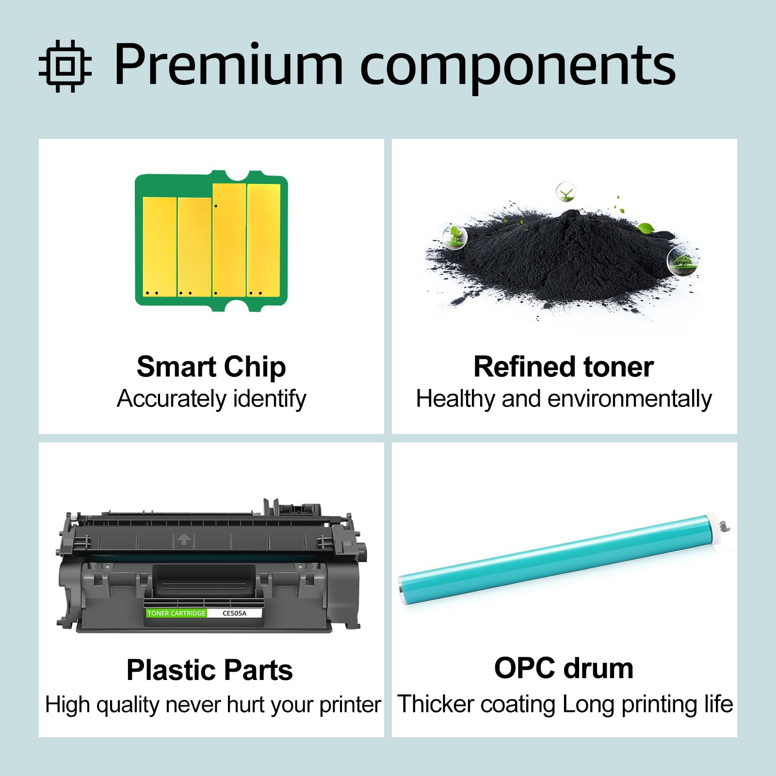 greencycle Compatible Toner Cartridge Replacement