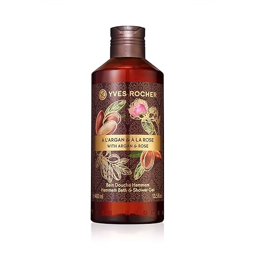 Yves Hammam Bath & Shower Gel with Argan & Rose