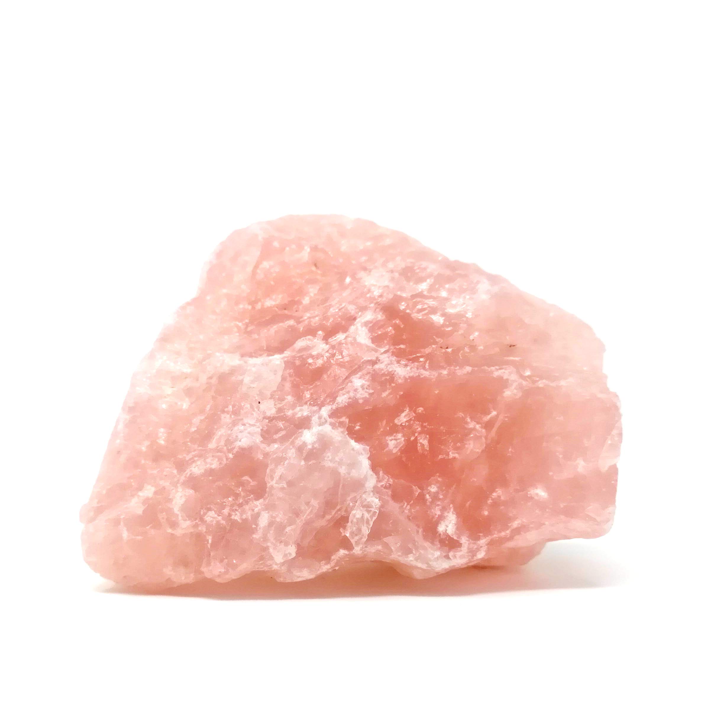 PURAJA Rose Quartz Natural Stone | Premium Raw Stone for Use as Computer Stone, Water Stone, Healing Stone, Lucky Stone or Decoration, pink, 500-700 g (1er Pack), Elegant
