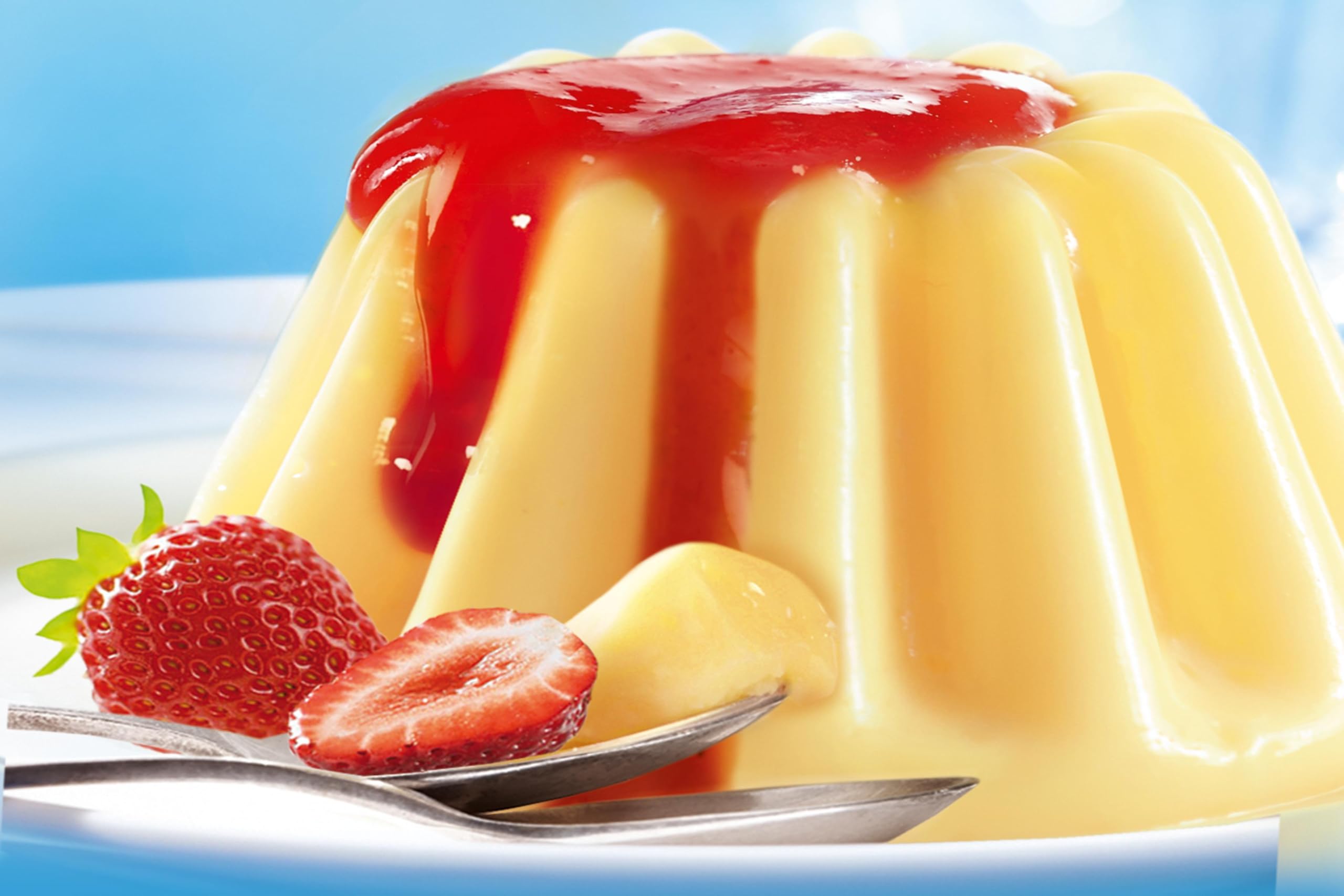 RUF Vanillepudding, Puddingpulver mit feinem Vanillearoma, nur mit Milch und Zucker aufkochen, glutenfrei & vegan, 5 x 37 g 5