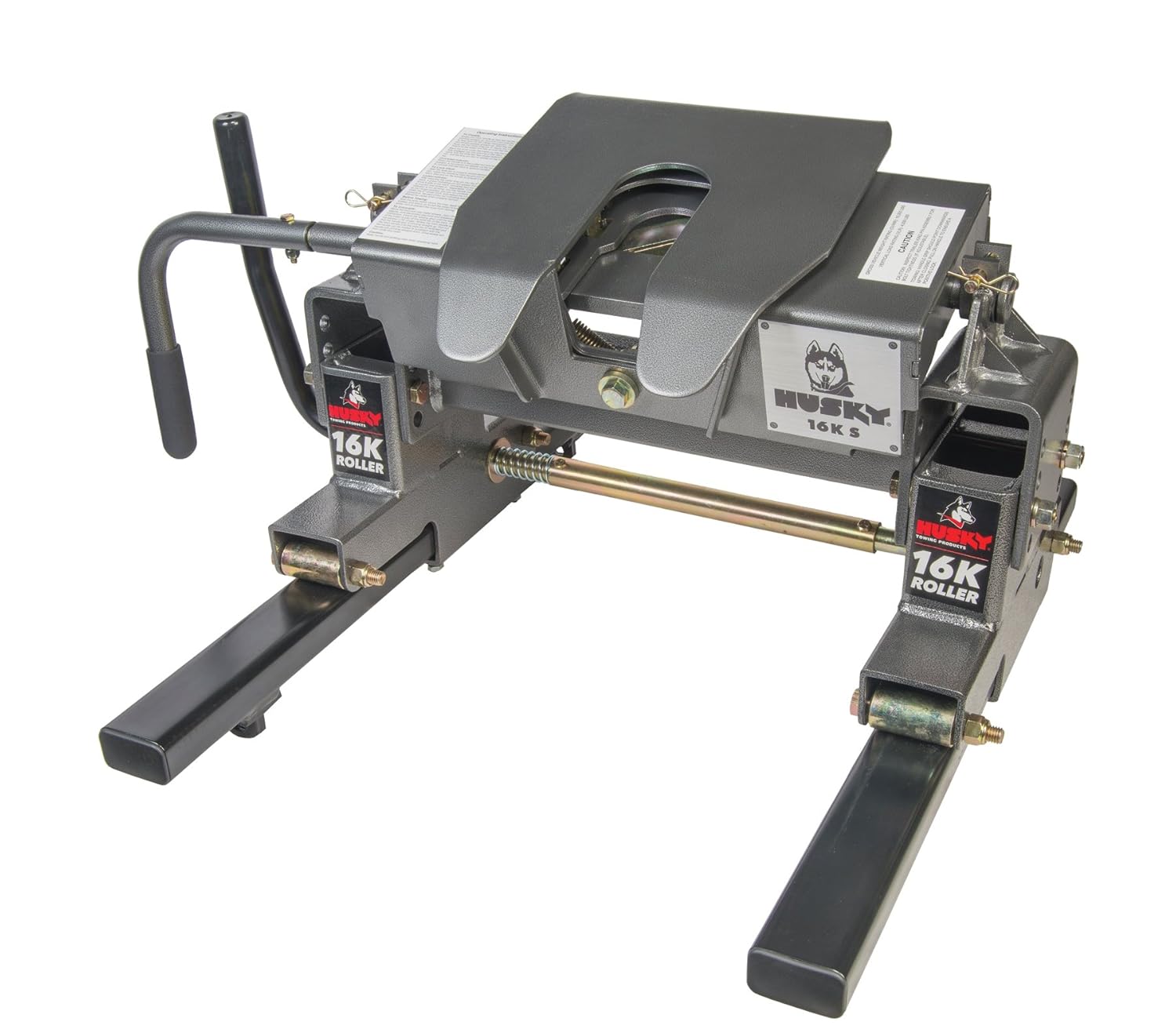 Amazon.com: Husky 32354 16K-S Straight Jaw 5th Wheel Hitch with Roller,  16,000 lb Capacity: Automotive