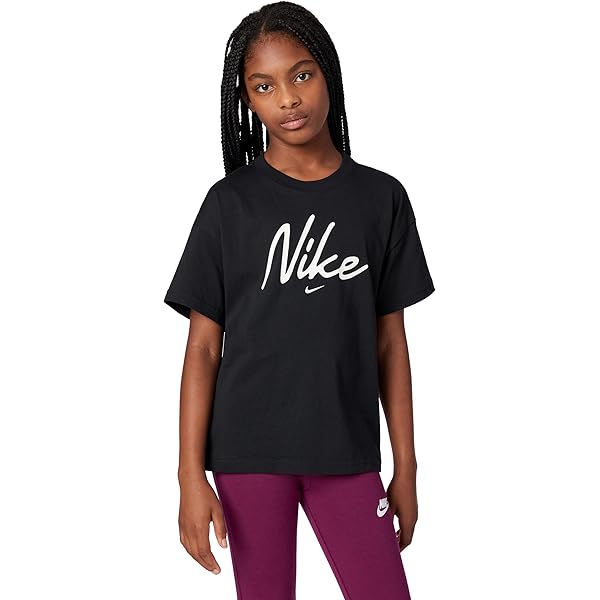 black nike boyfriend t shirt
