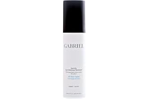 GABRIEL ORGANICS Gabriel Cosmetics Gentle Eye Makeup Remover, Natural, Paraben Free, Vegan, Cruelty-free, Non GMO, Gentle eyemakeup remover infused with aloe vera to soothe and diffuse puffy eyes, 3.3oz.