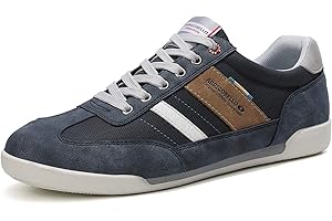 AX BOXING Mens Casual Shoes Fashion Sneakers Breathable Comfort Walking Shoes for Male