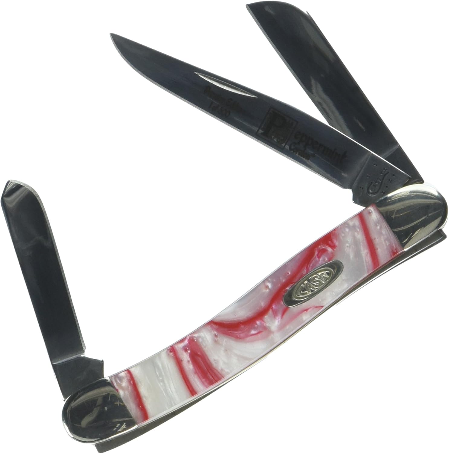 Case Cutlery 9318PM Case Peppermint Corelon Medium Stockman Pocket Knife with Stainless Steel