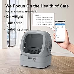 Mintakawa Automatic Cat Litter Box Self Cleaning