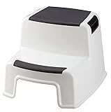 Two-Tier Portable Stepping Stool - Safe and Easy