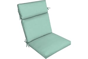 Arden Selections Outdoor Chair Cushion 20 x 21, Aqua Leala