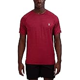 Spyder Men's Short Sleeve Rashguard – Quick-Dry Swim Shirt with Sun Protection, Performance Top