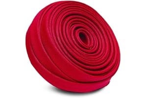 Heatshield Products 203121 HP Color Heat Sleeve Red 5/16" - 7/16" ID x 25' Adjustable Heat Shield Sleeve